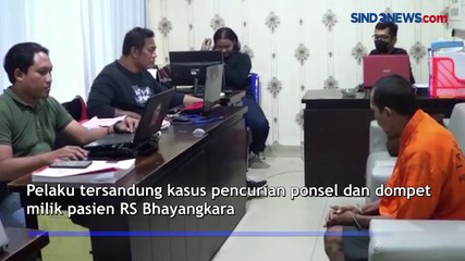 Terciduk Curi Ponsel dan Dompet Pasien RS Bhayangkara, Pria Digiring Polisi Palangka Raya
