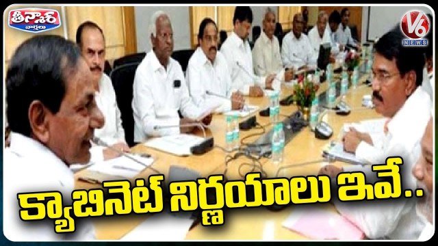 Telangana Cabinet Takes Key Decisions _ Minister Harish Rao _ V6 Teenmaar