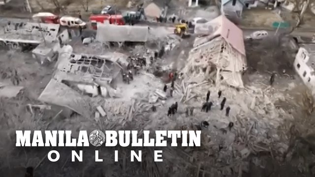 Images purportedly show aftermath of overnight strike in Ukraine´s Lviv region