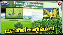 Telangana Has Scaled a New Record in The Cultivation of Rabi _ Yasangi Crops | V6 Teenmaar
