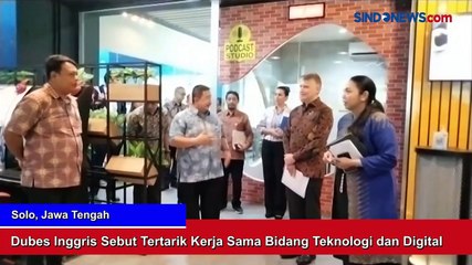 Dubes Inggris Tertarik Kerja Sama Bidang Teknologi dan Digital setelah Kunjungi Solo