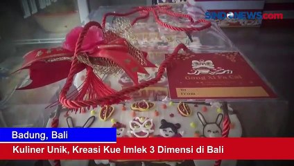 Télécharger la video: Kuliner Unik, Kreasi Kue Imlek 3 Dimensi di Bali