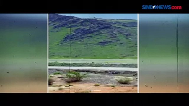 Heboh Kemunculan Danau dan Sungai Dadakan Usai Pegunungan Hijau di Arab Saudi