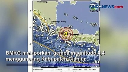 Gempa Dangkal Magnitudo 4,4 Guncang Cianjur, Seorang Bocah Terluka