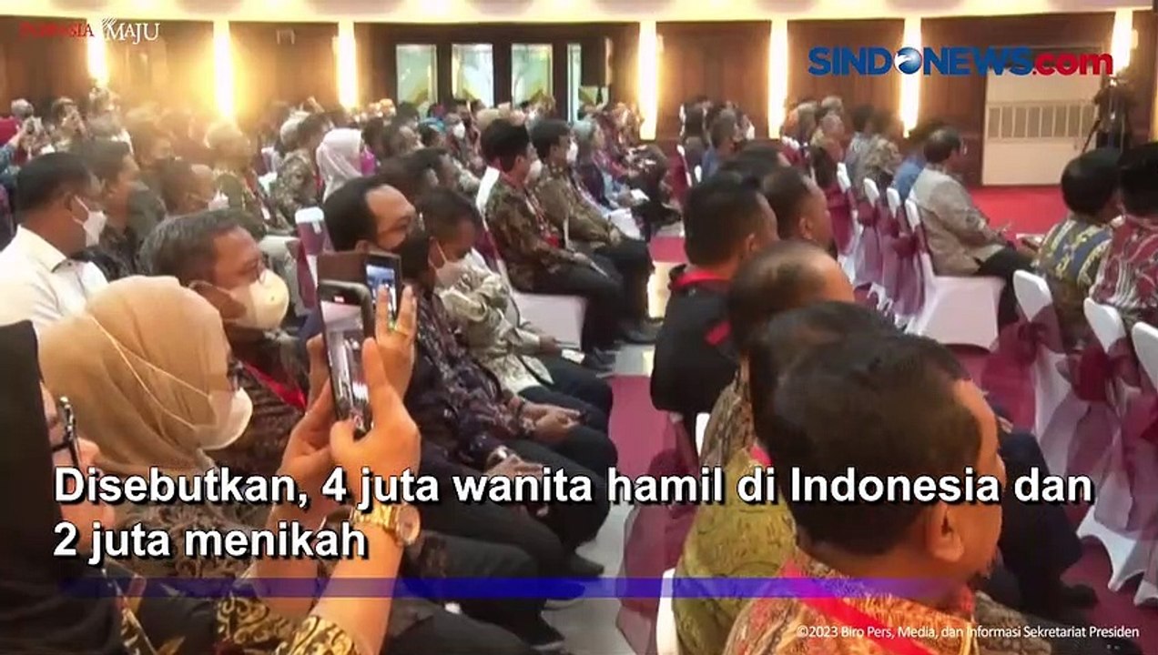 Jumlah Wanita Hamil Meningkat, Presiden Jokowi: Tidak Ada Resesi Seks di Indonesia