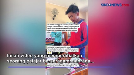 Viral! Pelajar ini Rela jadi Buruh untuk Ikut Study Tour