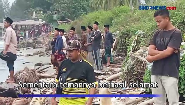 Santri Hilang Terseret Ombak di Pantai Islami Trienggadeng