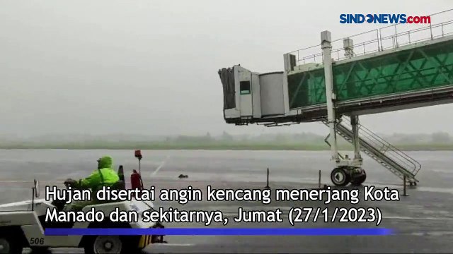 Cuaca Buruk, Tujuh Penerbangan Delay dan Tiga Divert di Bandara Sam Ratulangi