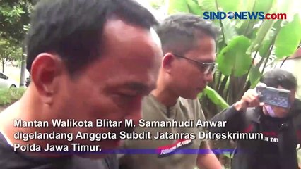 Download Video: Diduga Otak Perampokan Rumah Dinas Walkot Blitar, Mantan Walkot Ditangkap Polisi