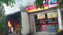 Pewangi Tumpah ke Kompor, Toko Laundry di Tangerang Hangus Terbakar