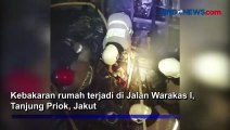 Diduga Set Top Box Meledak, Rumah di Warakas Tanjung Priok Terbakar