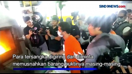 Pemusnahan Barang Bukti 60 Kg Sabu di Jakarta, Setara Selamatkan 240 Ribu Jiwa