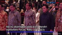 Pidato di Mandiri Investment Forum, Presiden Jokowi: Ngurusi Pandemi Saja Gak Pernah Tidur Kita