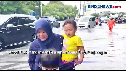 Pelabuhan Sunda Kelapa dan Muara Baru Terendam Banjir