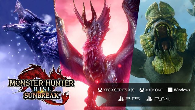Monster Hunter Rise Sunbreak - Trailer date PlayStation / Xbox