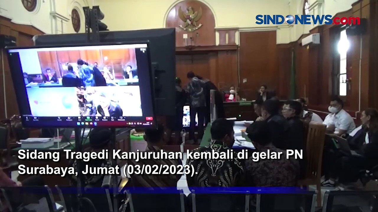 Sidang Tragedi Kanjuruhan di Surabaya, Saksi Ungkap Temukan 9 Proyektil Gas Air Mata di Stadion