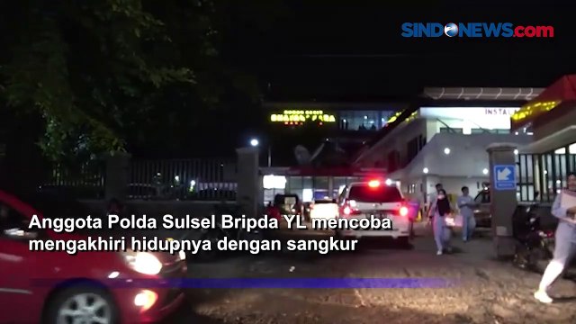 Anggota Polisi dari Polda Sulsel Coba Bunuh Diri dengan Sangkur
