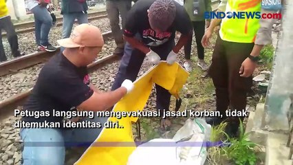 Berbaring di Atas Rel, Pria Tewas Tertabrak dan Terseret KRL di Depok