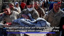 Penemuan Bayi Baru Lahir Selamat di Bawah Puing-Puing Gempa Suriah