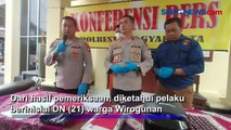 Maling Helm di Indekos Mahasiswa Yogyakarta Diringkus Polisi