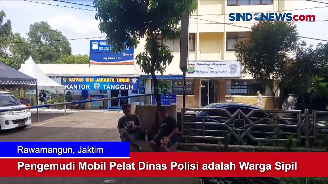 Viral Usai Tabrak Sepeda Motor, Pengemudi Mobil Bereplat Polisi adalah Warga Sipil