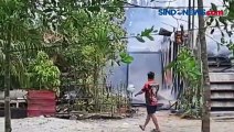 Rumah Panggung Ludes Terbakar di Palangka Raya, Diduga Dilakukan Pemilik yang Alami Gangguan Jiwa