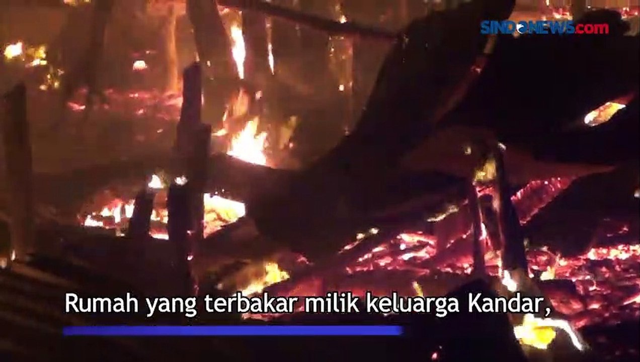 3 Rumah Ludes Dilalap Api di Banyuasin, Warga Panik