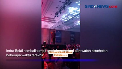 Penampilan Perdana Indra Bekti Jadi MC Konser Blue Pasca Sakit