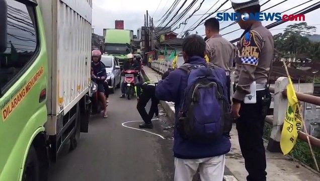 Jadi Korban Tabrak Lari Truk Tronton, Imam Masjid di Sukabumi Tewas