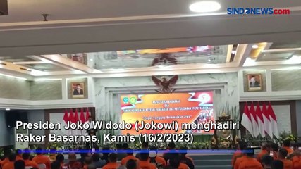 Presiden Jokowi Tekankan Pentingnya Teknologi untuk Selamatkan Korban Bencana