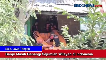 Descargar video: Intensitas Hujan Tinggi, Banjir Masih Genangi Sejumlah Wilayah di Indonesia