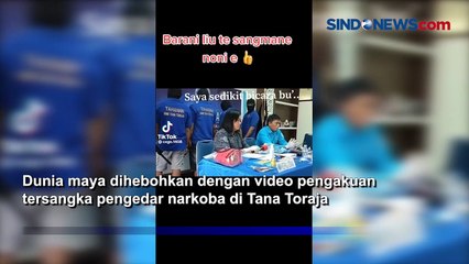 Viral, Tersangka Pengedar Narkoba di Toraja Ngaku Dilindungi Polisi