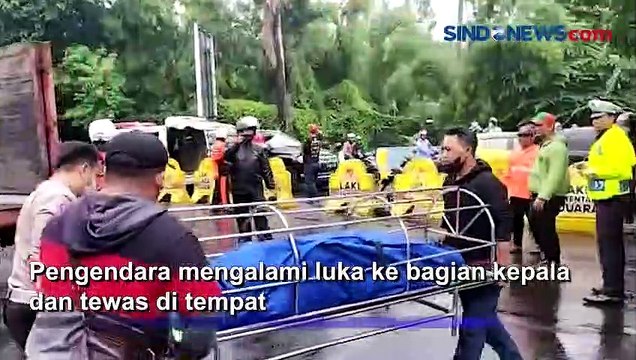 Tabrak Truk Sampah yang Terparkir, Pemotor di Tanjung Priok Tewas
