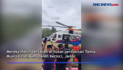 Diangkat dengan Helikopter, Tim SAR Evakuasi 4 Korban Kecelakaan Rombongan Kapolda Jambi