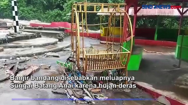 Banjir Bandang dan Tanah Longsor di Lembah Anai, Wahana Permainan Air Rusak