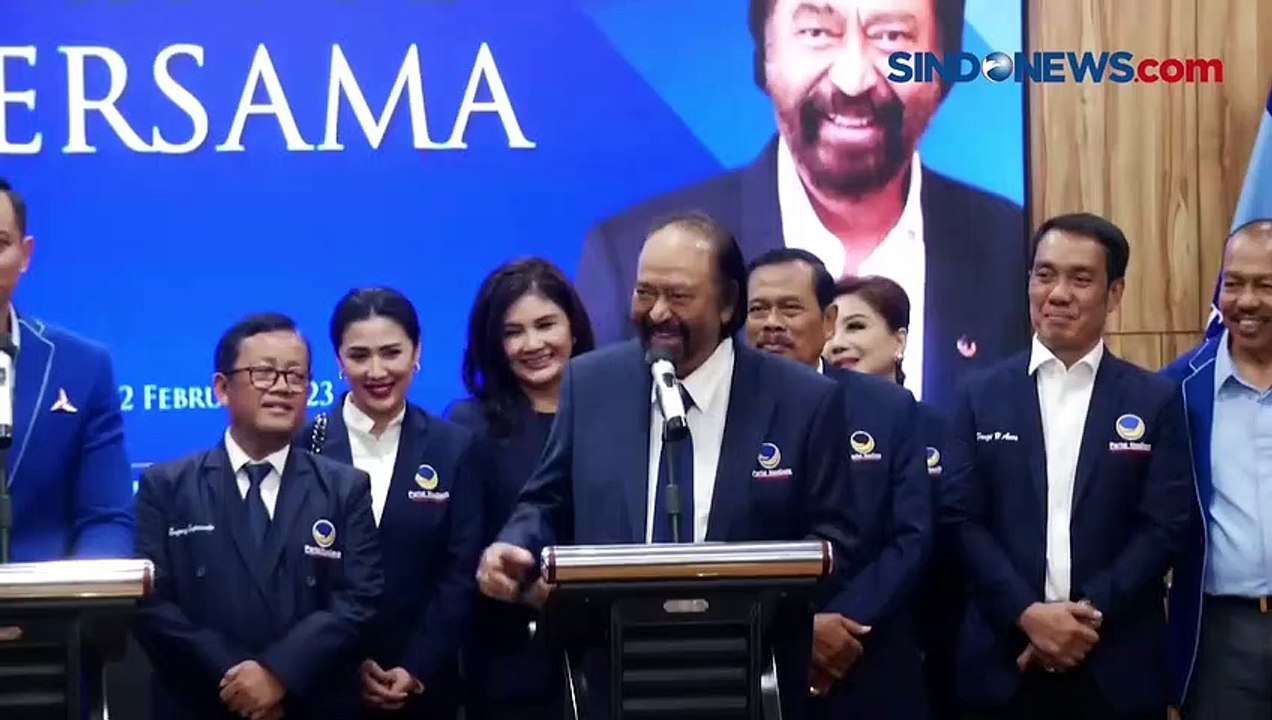 Ditanya AHY jadi Cawapres Anies, Surya Paloh: Jangankan AHY, Saya juga Cocok!