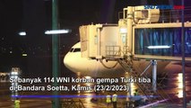 Ratusan WNI Korban Gempa Turki Tiba di Bandara Soekarno-Hatta