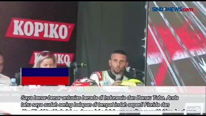 Juara Bertahan F1 Powerboat Terpukau Indahnya Danau Toba