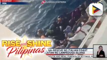Nasa 38 migrants, na-rescue ng Italian Coast Guard sa karagatan ng Lampedusa Island