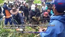 Pohon Tumbang dan Tanah Longsor, Akses Menuju Lembang Macet Total