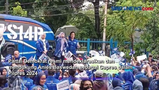 Partai Demokrat Resmi Usung Anies Baswedan dalam Pilpres 2024
