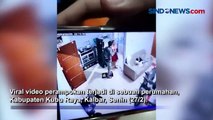 Terekam CCTV, Aksi Perampokan di Komplek Famili Fortuna Viral, Korban Perempuan Cantik