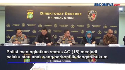 Pelaku di Bawah Umur, AG Terancam Hukuman Setengah Kali Lebih Ringan dari Orang Dewasa