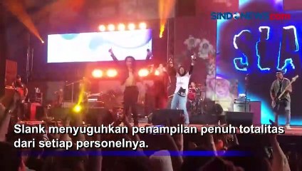 Grup Band Slank Beri Pesan Cinta Damai, Penonton Bergoyang di Sound of Love The Festival