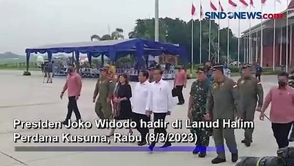 Saksikan Penyerahan Pesawat Super Hercules, Jokowi Hadir di Lanud Halim Perdanakusuma