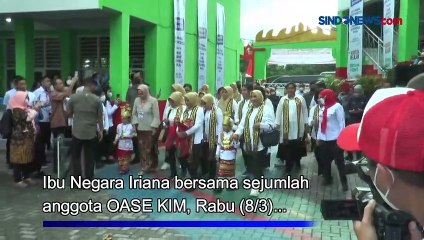 Momen Ibu Negara Iriana Sambangi Bandar Lampung dan Bermain Bersama Siswa di SDN Teladan