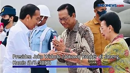 Kunjungi Jateng, Presiden Jokowi Panen Raya dan Resmikan Tambak Udang