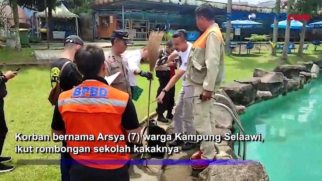 Bocah 7 Tahun Tewas Ngambang Dalam Kolam Renang di Kota Sukabumi