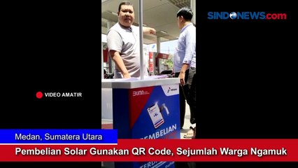 Pembelian Solar di SPBU Gunakan QR Code, Sejumlah Warga Ngamuk dan Ancam Petugas di Medan