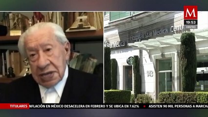 Hijo de López Tarso revela estado de salud del actor: "Sigue dando batalla contra la neumonía"